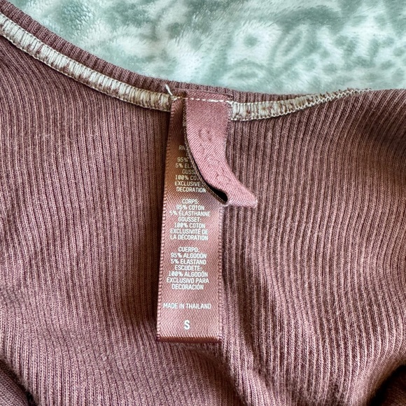 SKIMS bodysuit | rubbed | square neck - Picture 2 of 2